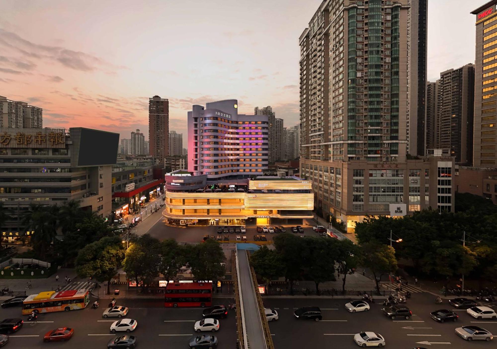 Imperial Traders Elong Hotel - Free Shuttle Bus To Canton Fair Complex & Overseas Buyer Registration Services Dış mekan fotoğraf