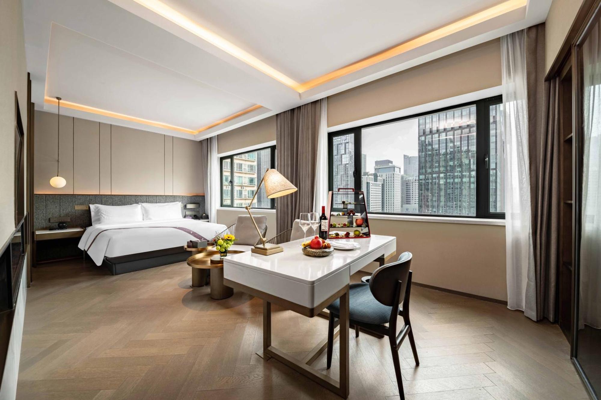 Imperial Traders Elong Hotel - Free Shuttle Bus To Canton Fair Complex & Overseas Buyer Registration Services Dış mekan fotoğraf